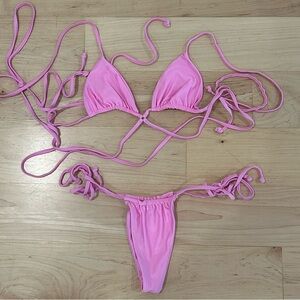 SOLD- frankie’s x Alo bikini